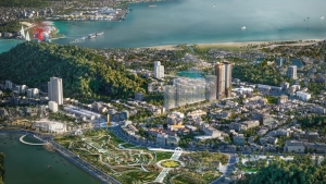 Khả năng kết nối từ vị trí Landmark 35 Hạ Long với không gian biển và hạ tầng du lịch