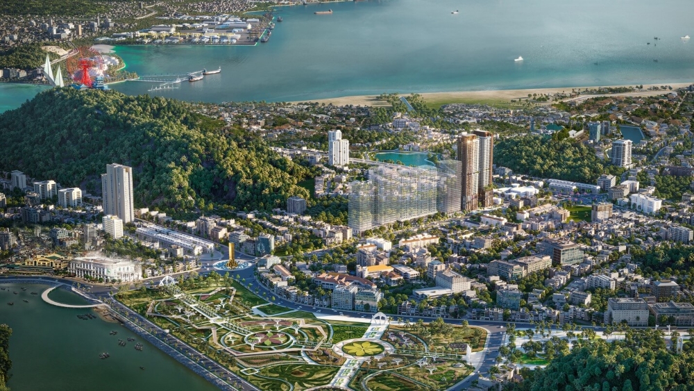 Khả năng kết nối từ vị trí Landmark 35 Hạ Long với không gian biển và hạ tầng du lịch