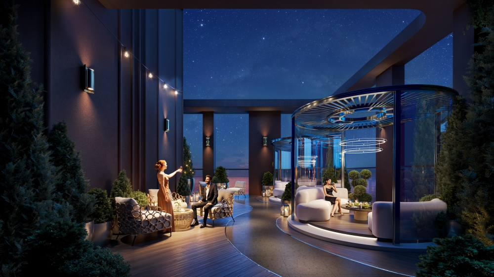 Family Sky Park – Không gian cân bằng trong tiện ích tầng mái tại dự án Landmark 35