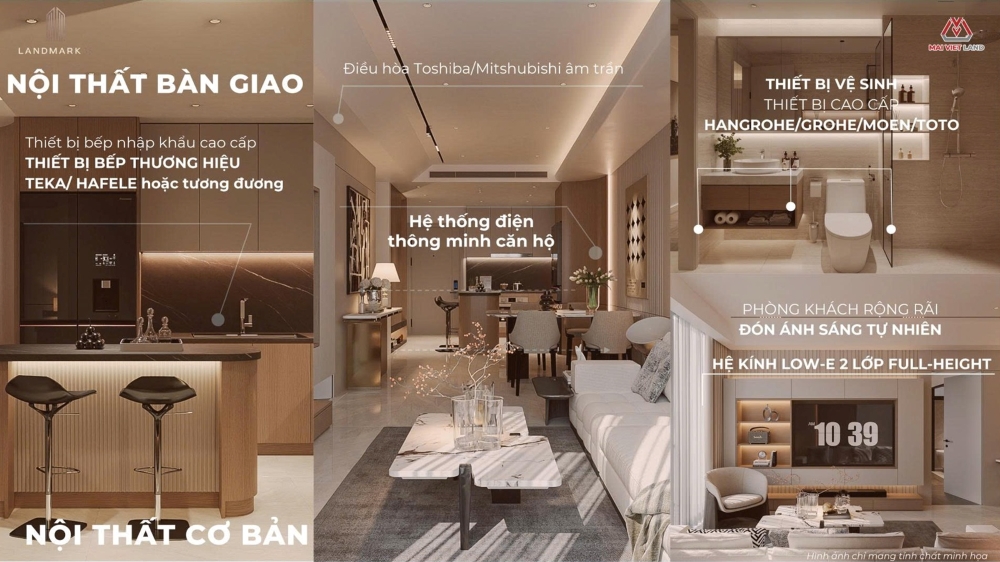 Một số tiêu chuẩn bàn giao căn hộ tại Landmark 35 Hạ Long