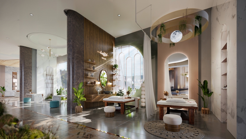 Phối cảnh không gian Spa tại dự án Landmark 35 Hạ Long