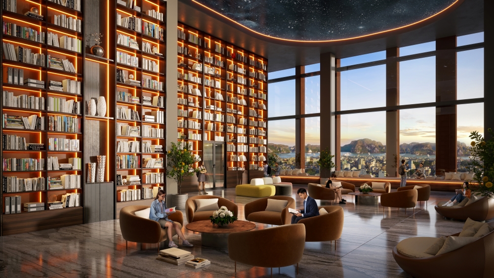 Tiện ích tầng mái tại dự án Landmark 35 – Chuẩn mực sống thượng lưu giữa tầng không